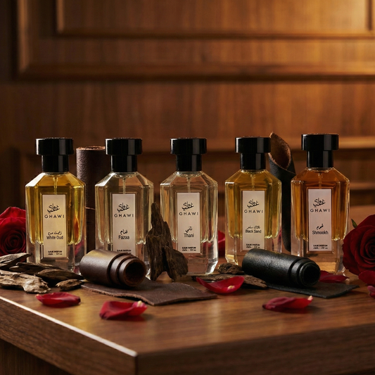 Ghawi Perfumes Collection | مجموعة عطور غاوي